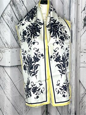 Genuine 100% Silk Scarf Long Rectangle Shawl
